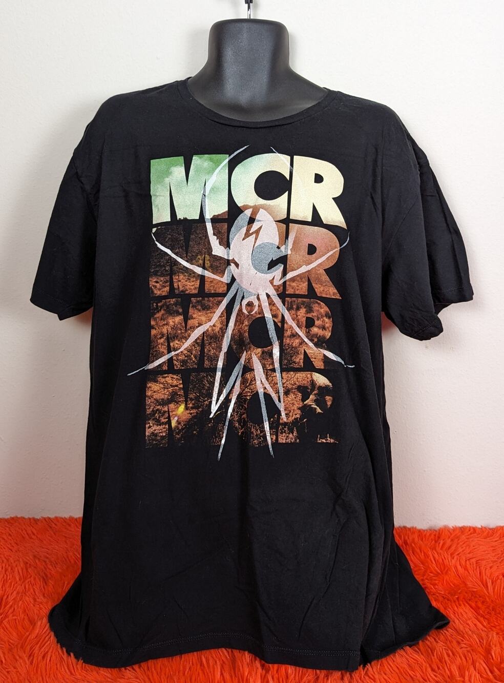 Hot Topic My Chemical Romance MCR Danger Days Spider Band Tee Shirt Mens 2XL